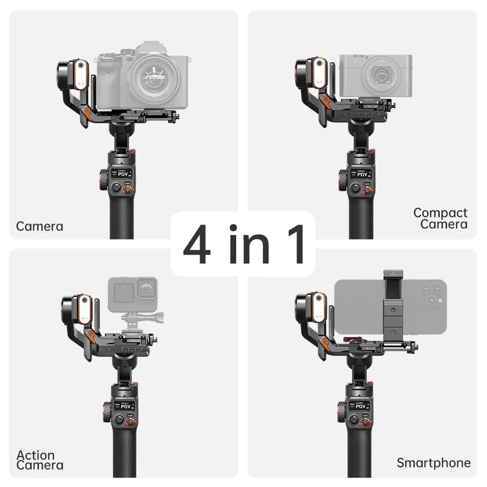 Gimbal  Stabilizer with AI Tracker