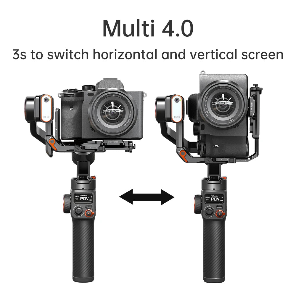 Gimbal  Stabilizer with AI Tracker